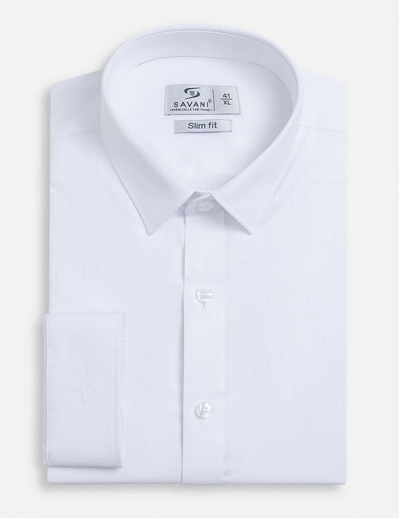 Áo sơ mi dài tay nam tà lượn không túi