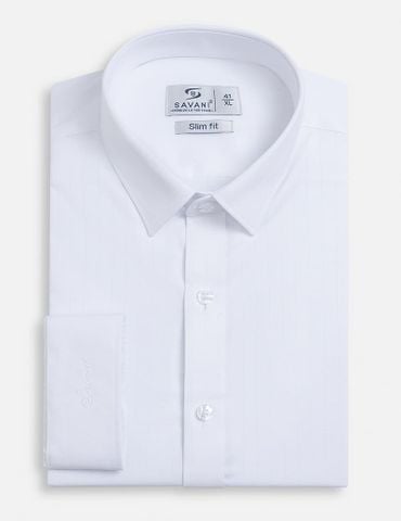 Áo sơ mi dài tay nam tà lượn không túi