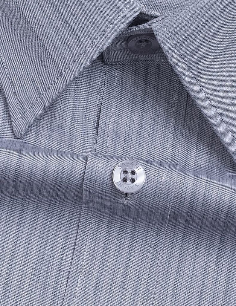 Áo sơ mi nam dài tay tà lượn có túi