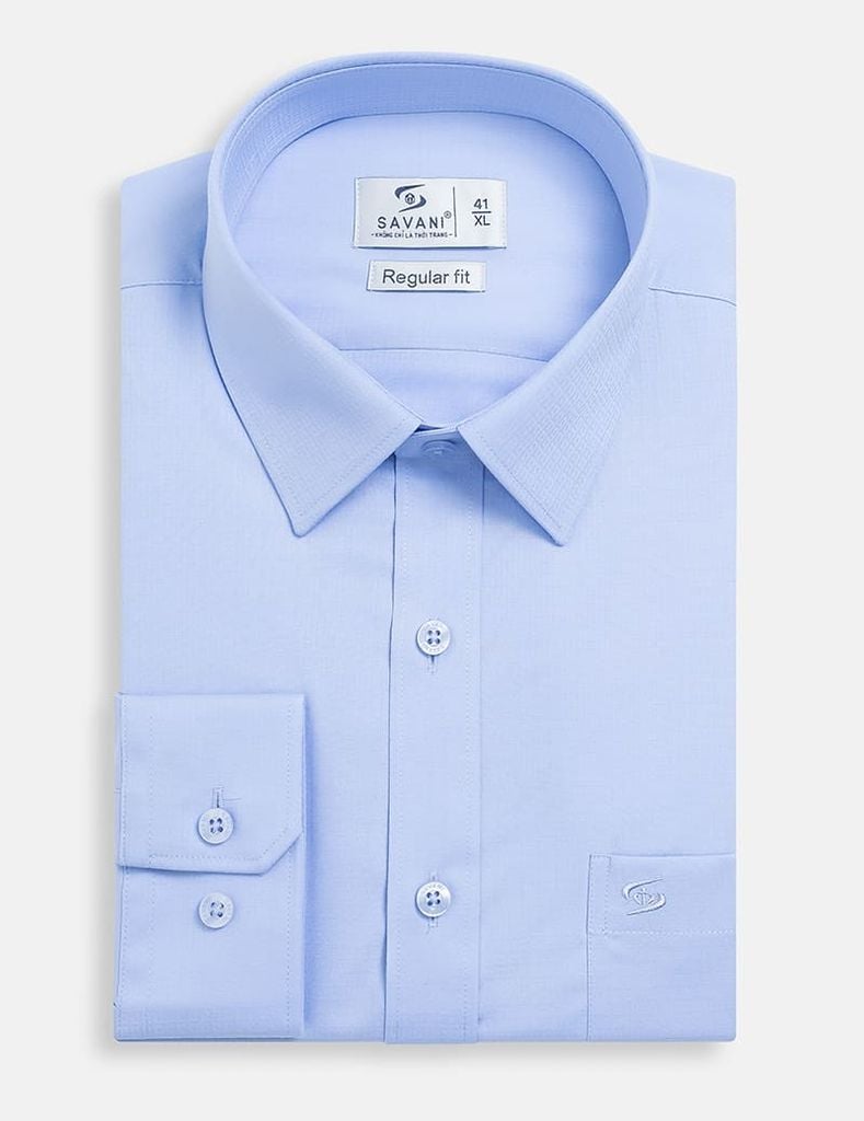 Áo sơ mi nam dài tay tà lượn có túi