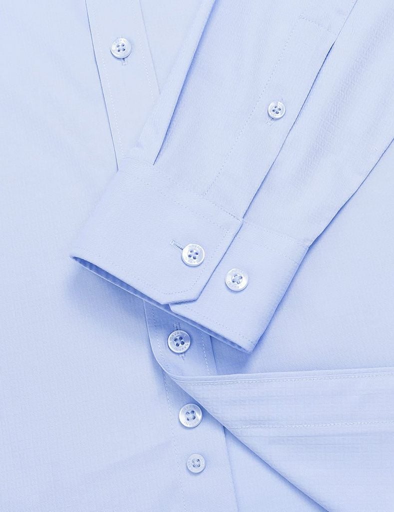 Áo sơ mi nam dài tay tà lượn có túi