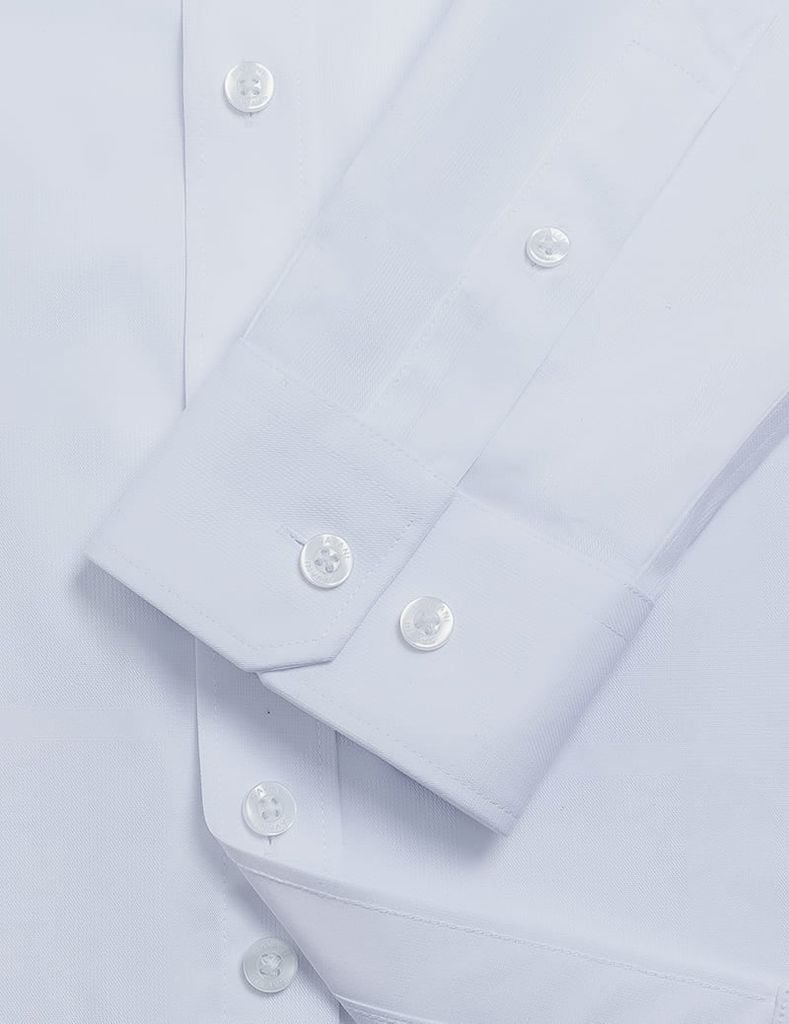 Áo sơ mi nam dài tay tà lượn có túi