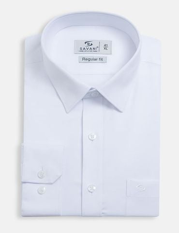 Áo sơ mi nam dài tay tà lượn có túi