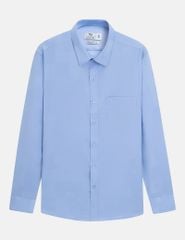 Áo sơ mi nam dài tay tà lượn có túi