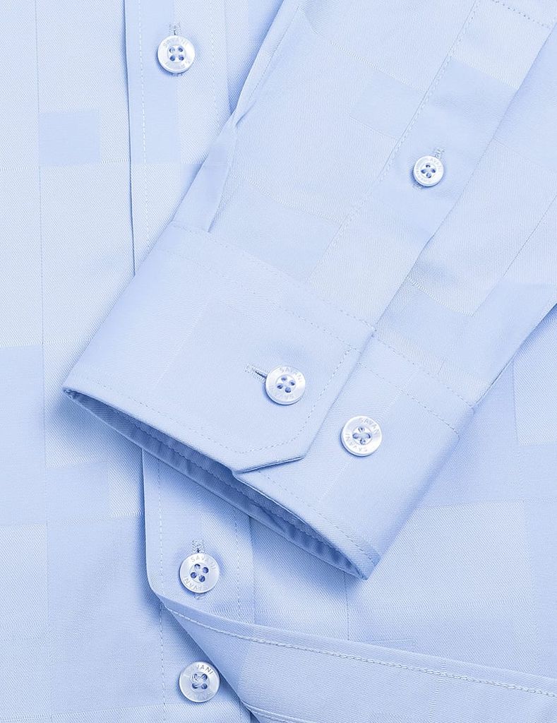 Áo sơ mi nam dài tay tà lượn có túi