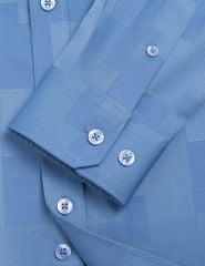 Áo sơ mi nam dài tay tà lượn có túi