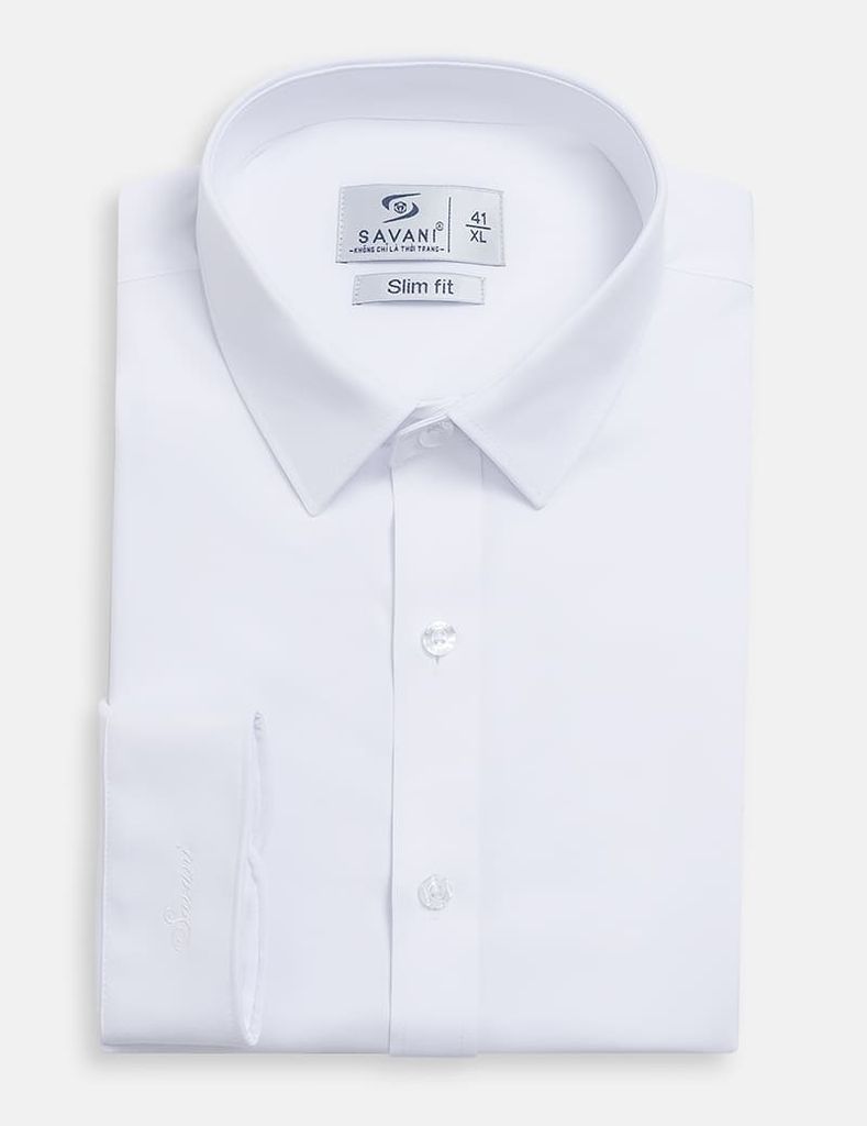 Áo sơ mi dài tay nam tà lượn không túi