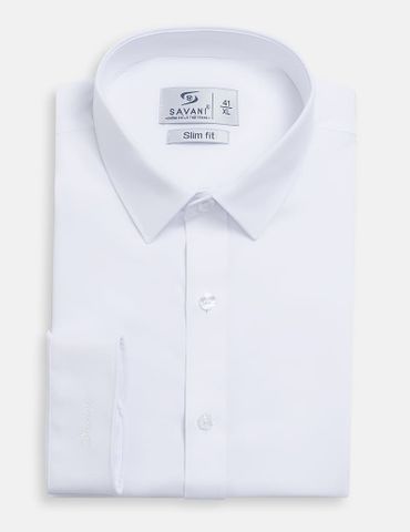 Áo sơ mi dài tay nam tà lượn không túi