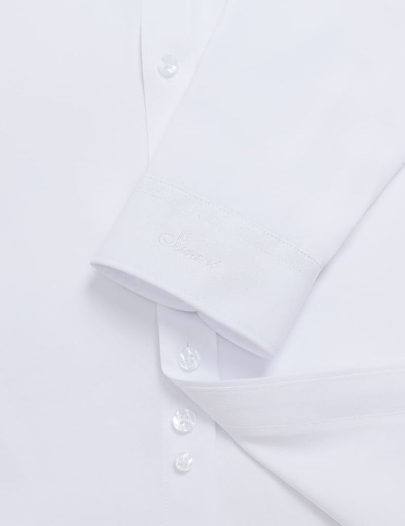 Áo sơ mi dài tay nam tà lượn không túi