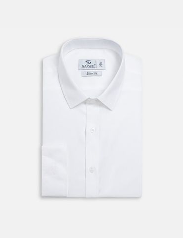 Áo sơ mi trắng dài tay nam