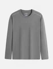 Áo thun dài tay nam cổ tròn