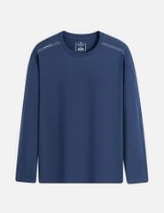 Áo thun dài tay nam cổ tròn