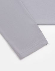 Áo thun dài tay cổ tròn lé vai
