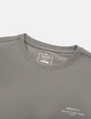 Áo thun dài tay nam cổ tròn hình in trước ngực