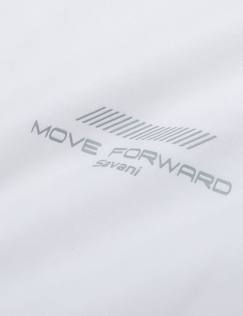 Áo thun dài tay nam cổ tròn hình in trước ngực