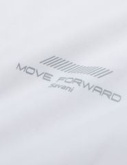 Áo thun dài tay nam cổ tròn hình in trước ngực