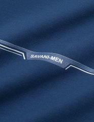 Áo thun dài tay cổ tròn nam hình in ngang ngực