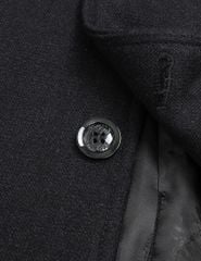 Áo măng tô ngắn nam cổ bẻ