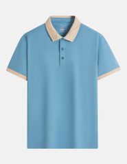 Áo polo ngắn tay nam thêu logo tay