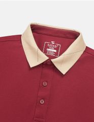 Áo polo ngắn tay nam thêu logo tay