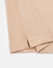 Áo polo nam phối tay hình in trước ngực