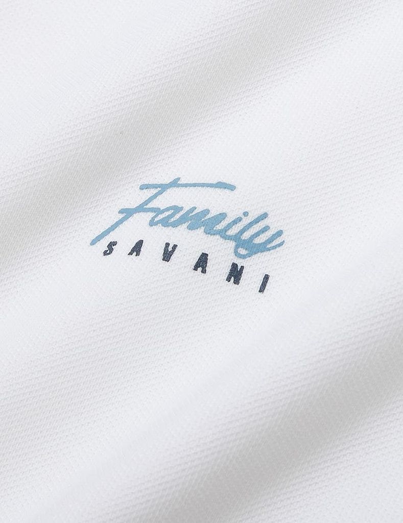 Áo polo nam phối tay hình in trước ngực