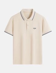 Áo polo ngắn tay nam ngực thêu logo