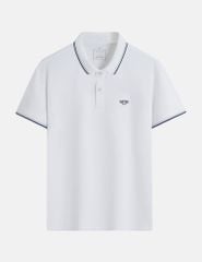 Áo polo ngắn tay nam ngực thêu logo