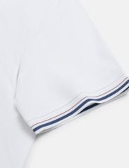 Áo polo ngắn tay nam ngực thêu logo