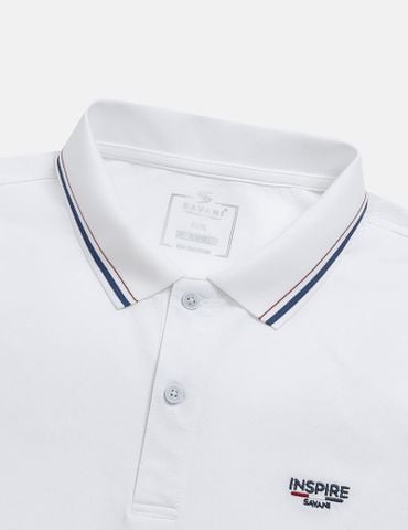 Áo polo ngắn tay nam ngực thêu logo