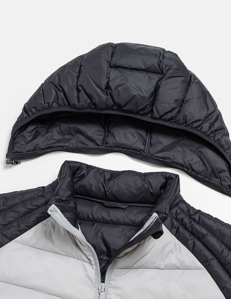 Áo phao nam siêu nhẹ phối khác màu