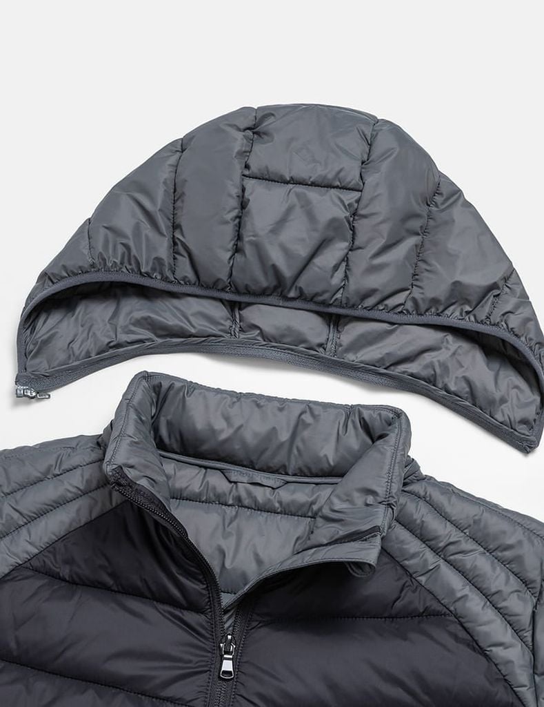 Áo phao nam siêu nhẹ phối khác màu