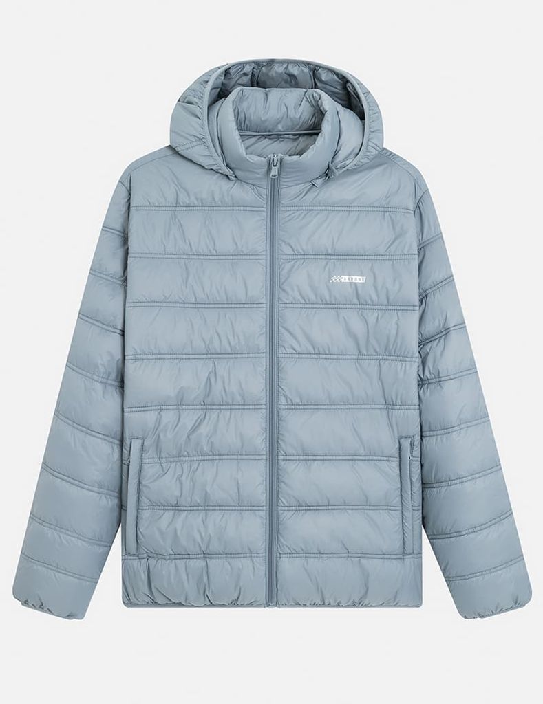 Áo phao nam siêu nhẹ hình in trước ngực