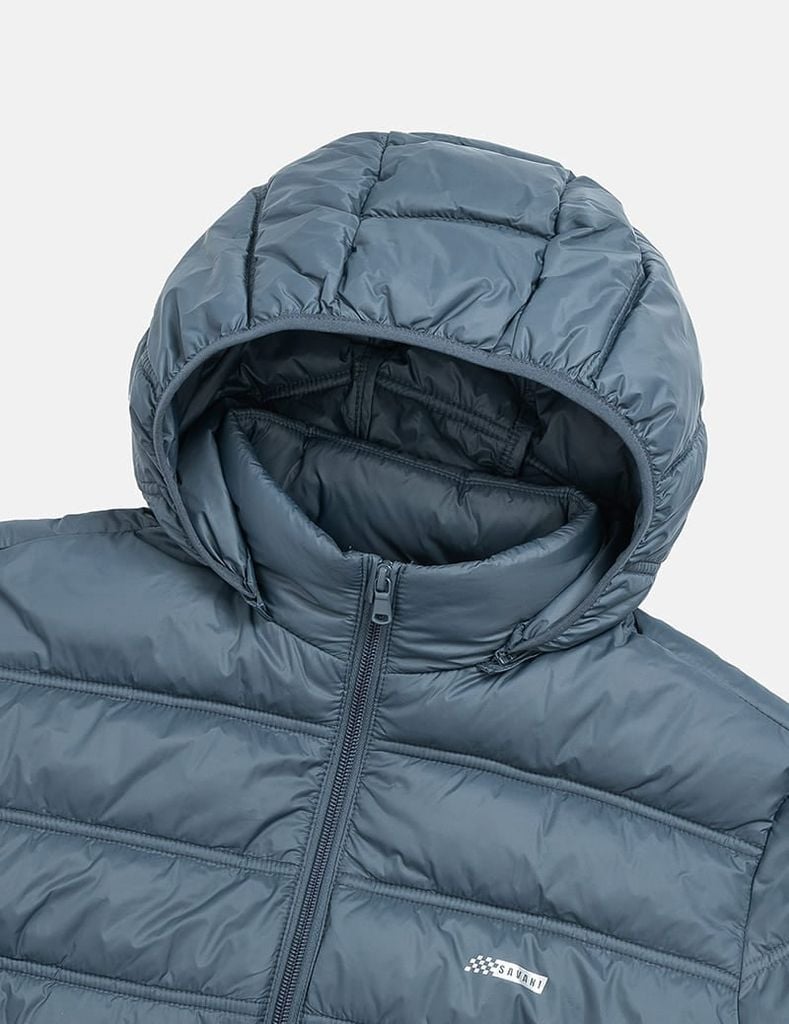 Áo phao nam siêu nhẹ hình in trước ngực