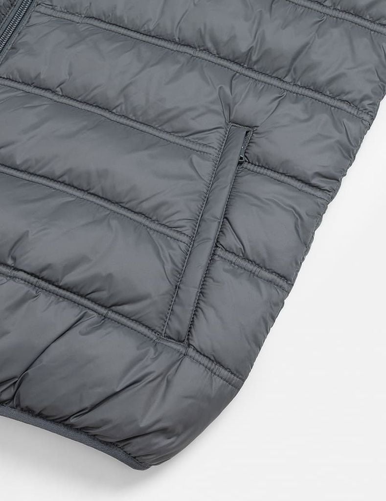 Áo phao nam siêu nhẹ hình in trước ngực