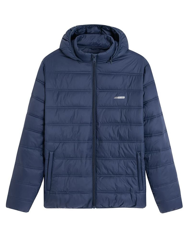 Áo phao nam siêu nhẹ hình in trước ngực