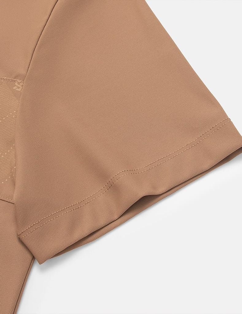 Áo polo nam ngắn tay in logo trước ngực