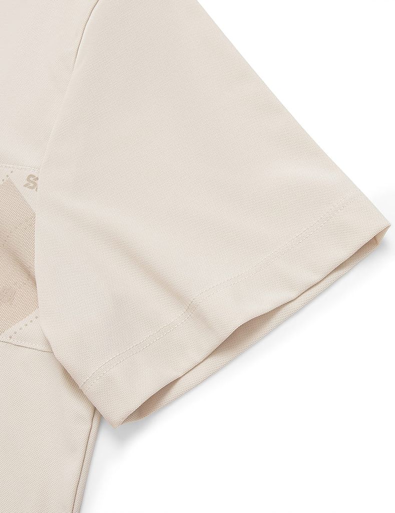 Áo polo nam ngắn tay in logo trước ngực