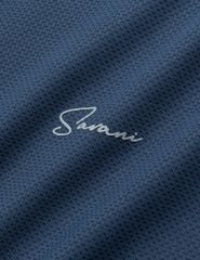 Áo polo ngắn tay nam cổ dệt logo