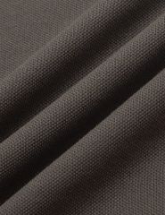 Áo thun ngắn tay có cổ nam logo cao su trước ngực