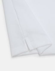 Áo polo ngắn tay nam in trước ngực phối cổ tay khác màu