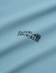 Áo polo nam ngắn tay in logo cao su ngực