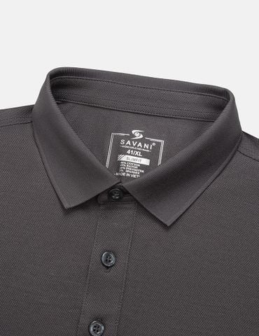 Áo polo ngắn tay nam thêu logo trước ngực