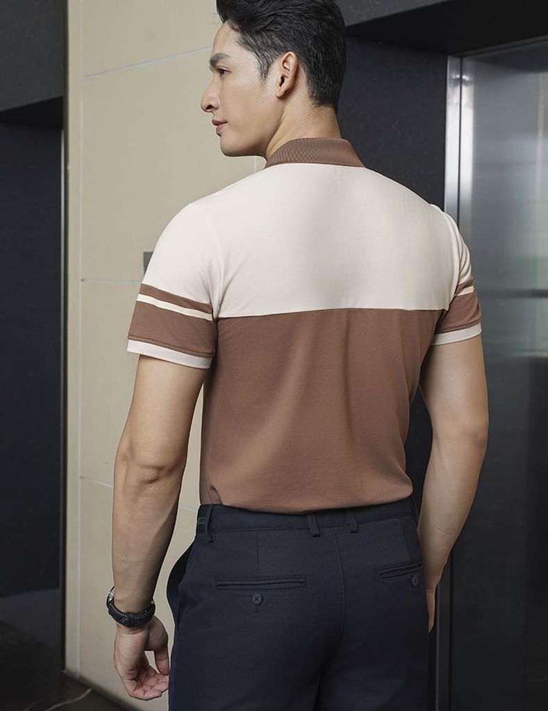 Quần khaki nam thêu trang trí hai bên sườn