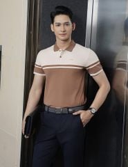 Quần khaki nam thêu trang trí hai bên sườn