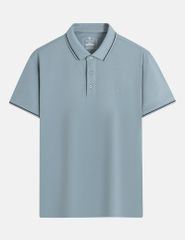 Áo polo nam ngắn tay ngực thêu logo nhỏ