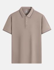 Áo polo nam ngắn tay ngực thêu logo nhỏ