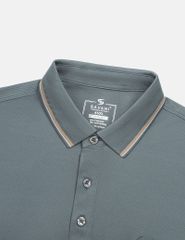 Áo polo nam ngắn tay ngực thêu logo nhỏ