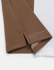 Áo polo nam ngắn tay phối màu