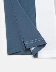 Áo polo nam ngắn tay phối màu